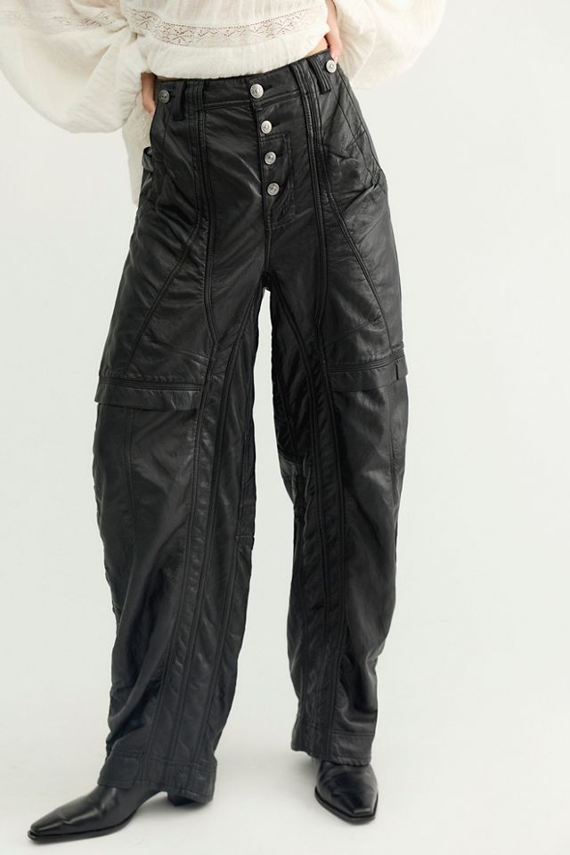 We The Free Definition Workwear Vegan Leather Pants #2