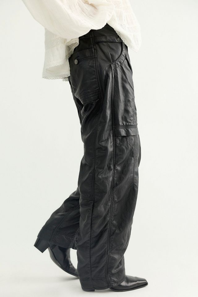 We The Free Definition Workwear Vegan Leather Pants #3