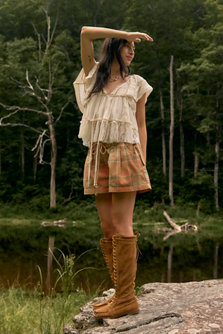 We The Free Julien Plaid Chino Shorts