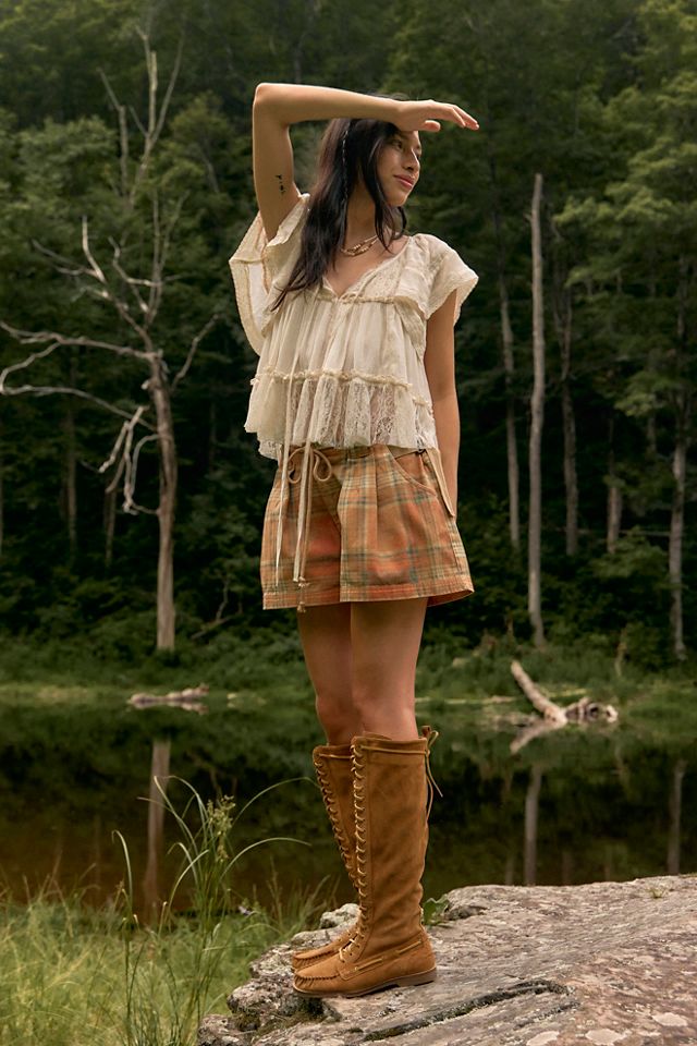 We The Free Julien Plaid Chino Shorts #4