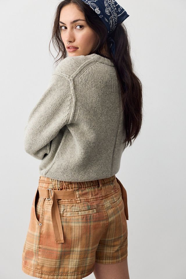 We The Free Julien Plaid Chino Shorts #1