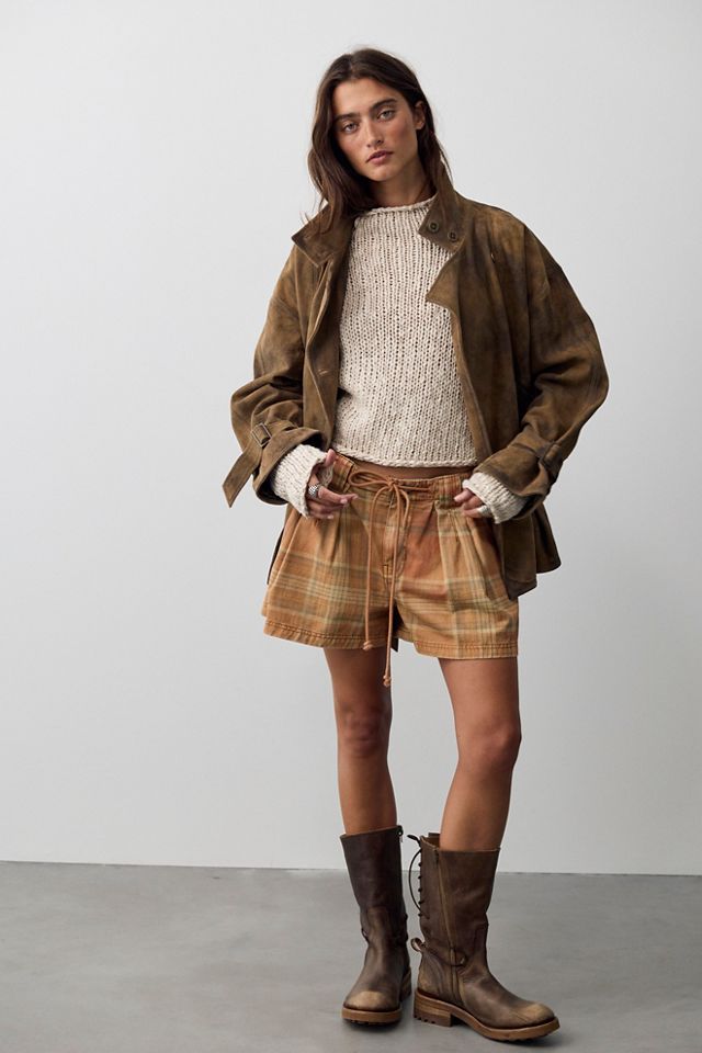 We The Free Julien Plaid Chino Shorts #3