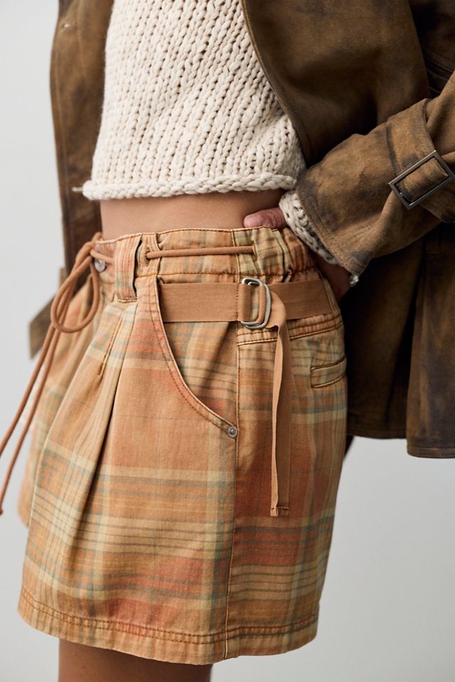 We The Free Julien Plaid Chino Shorts #2