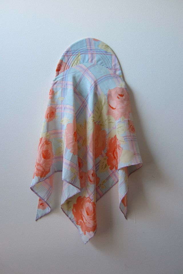 Highdive one-of-a-kind THE EDIE Scarf Hat in English Rose Garden #1