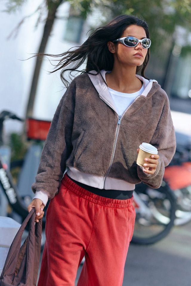 Fur Ever Reversible Zip-Up Hoodie #1