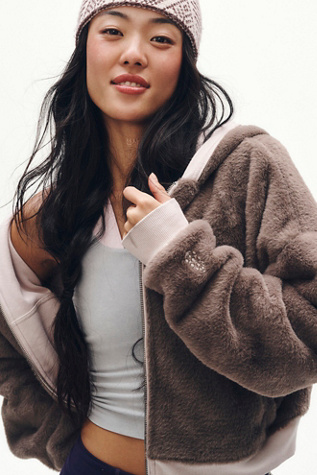 Fur Ever Reversible Zip-Up Hoodie