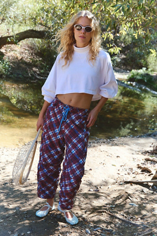 In The Wild Printed Fleece-Lined Hike Pants