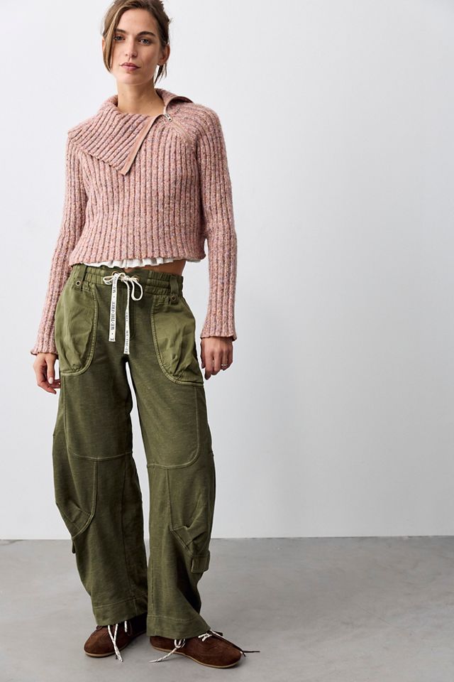 We The Free Onset Knit Pull-On Cargo Pants #1
