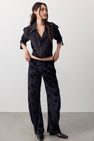 Radiance Velvet Pull-On Pants