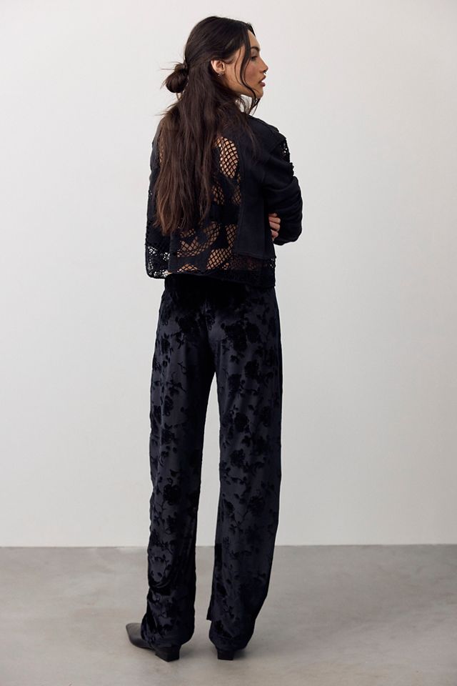Radiance Velvet Pull-On Pants #2