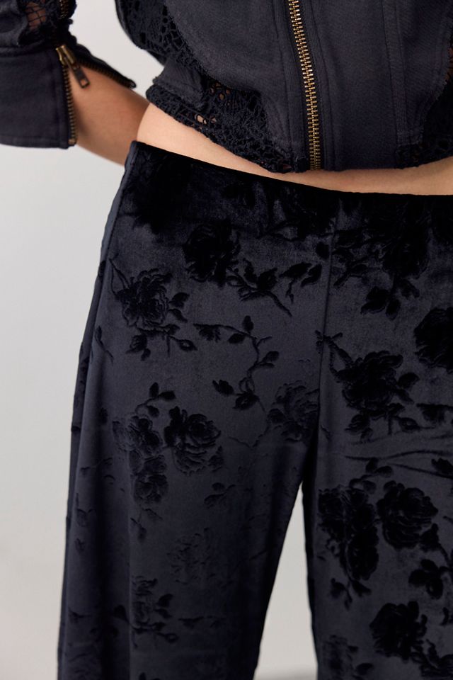 Radiance Velvet Pull-On Pants #1