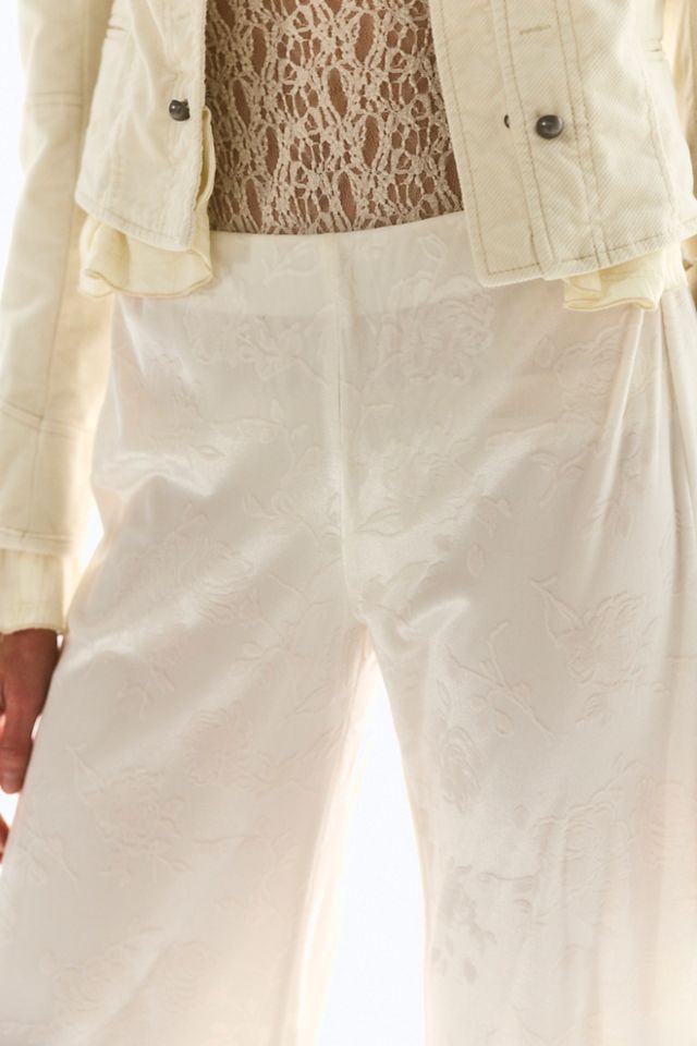 Radiance Low-Rise Velvet Pull-On Pants #3
