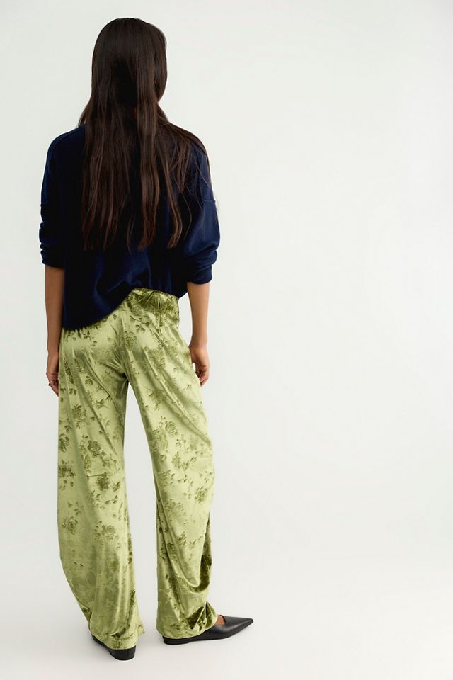 Radiance Velvet Pull-On Pants #1