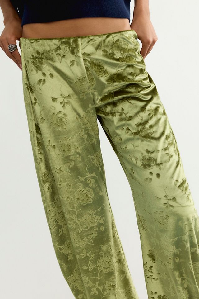 Radiance Velvet Pull-On Pants #2
