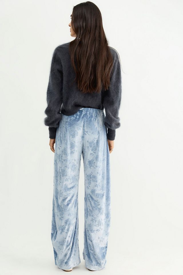 Radiance Velvet Pull-On Pants #1