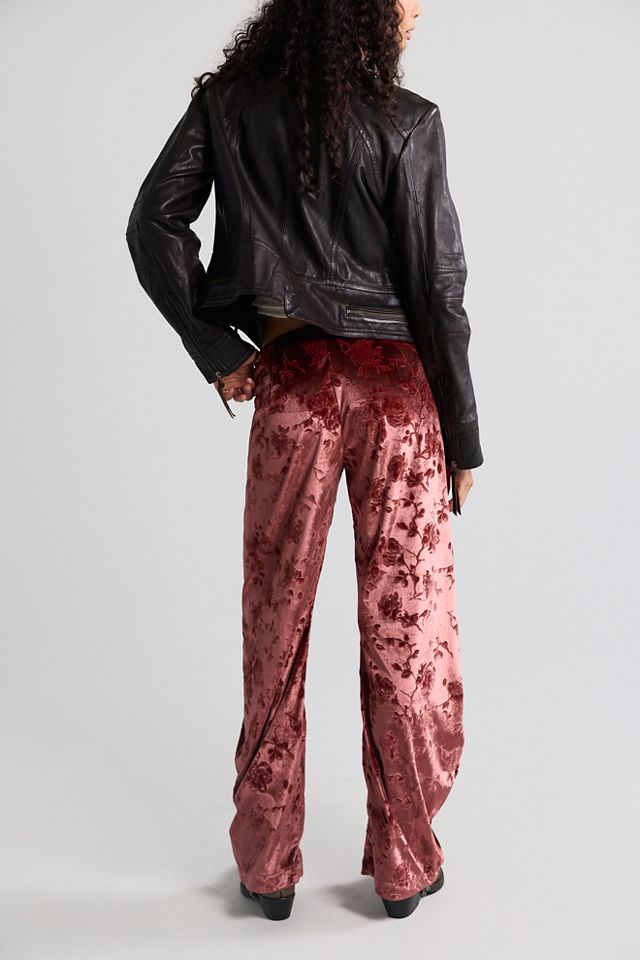 Radiance Velvet Pull-On Pants #1