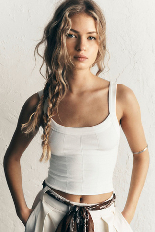 So Soft Seamless Modal Scoop-Neck Cami