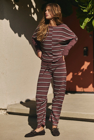 Женские комплекты free-est Sandstone Sweater Set, цвет: Шоколадный комбинированный — фото 3