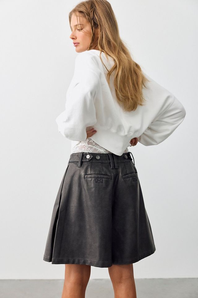 We The Free Porter Crossover Vegan Trouser Shorts #1