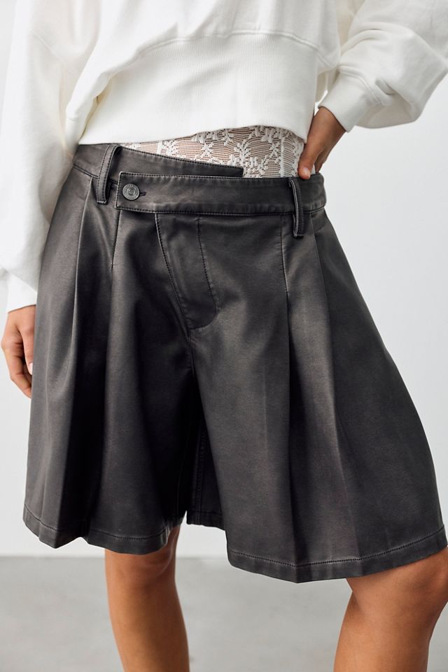 We The Free Porter Crossover Vegan Trouser Shorts #2