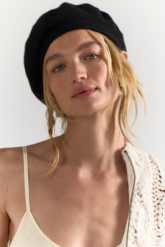 Béret chic en cachemire #3
