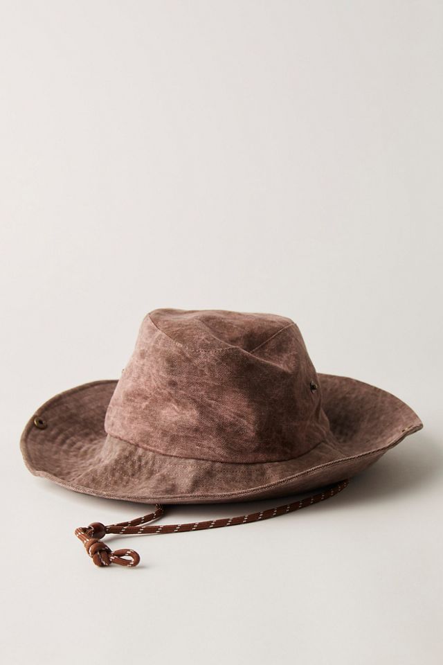 Washed Convertible Bucket Hat #1