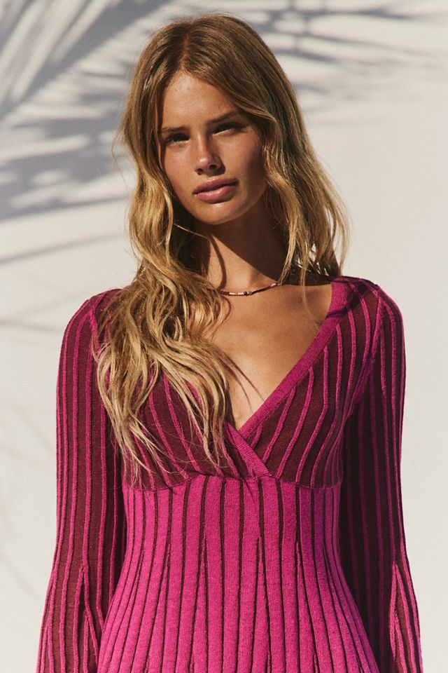 Sunset Cove Sweater Mini Dress #3