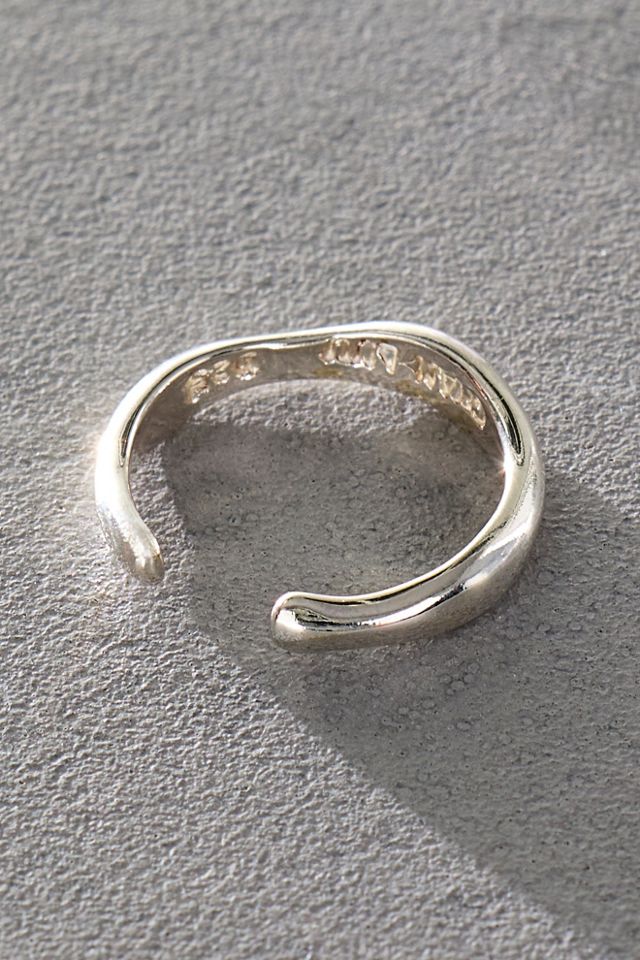 Chan Luu Ripple Diamond Toe Ring #2