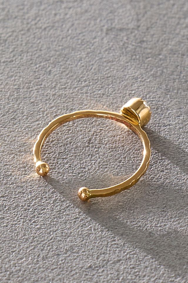 Chan Luu 14k Grey Diamond Toe Ring #2