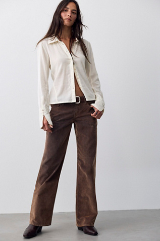 We The Free Tennessee Low-Rise Flocked Boyfriend Jeans