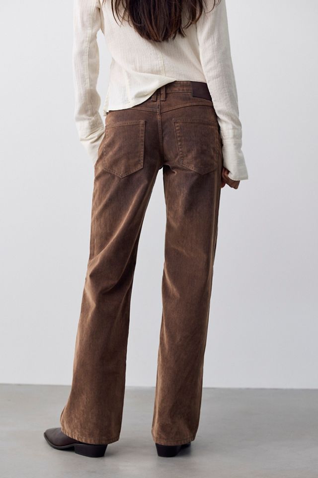 We The Free Tennessee Low-Rise Flocked Boyfriend Jeans #1