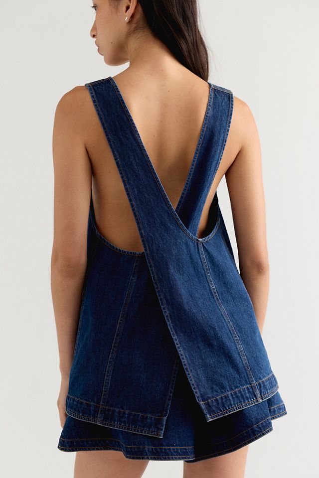 Down In The Valley Denim Short Set #1