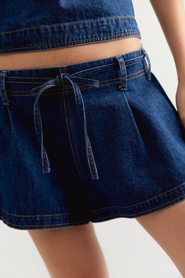 Down In The Valley Denim Short Set #2