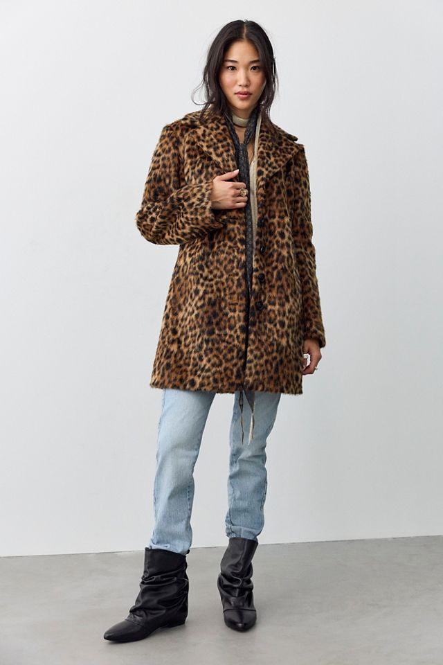 Delancy Leopard Lady Coat #2