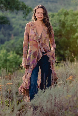 Heirloom Printed Maxi Top