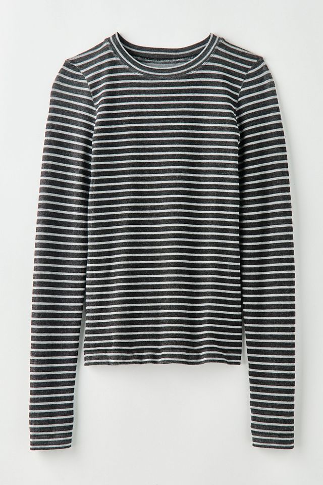 Just Enough Stripe Crew Neck Long Sleeve #5