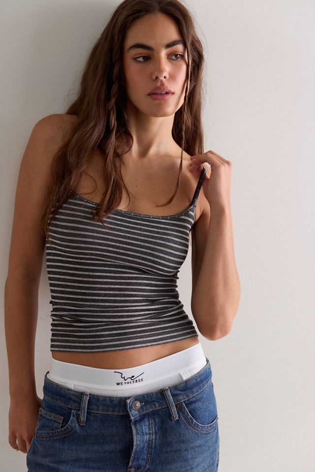 Just Enough Stripe Cami #1