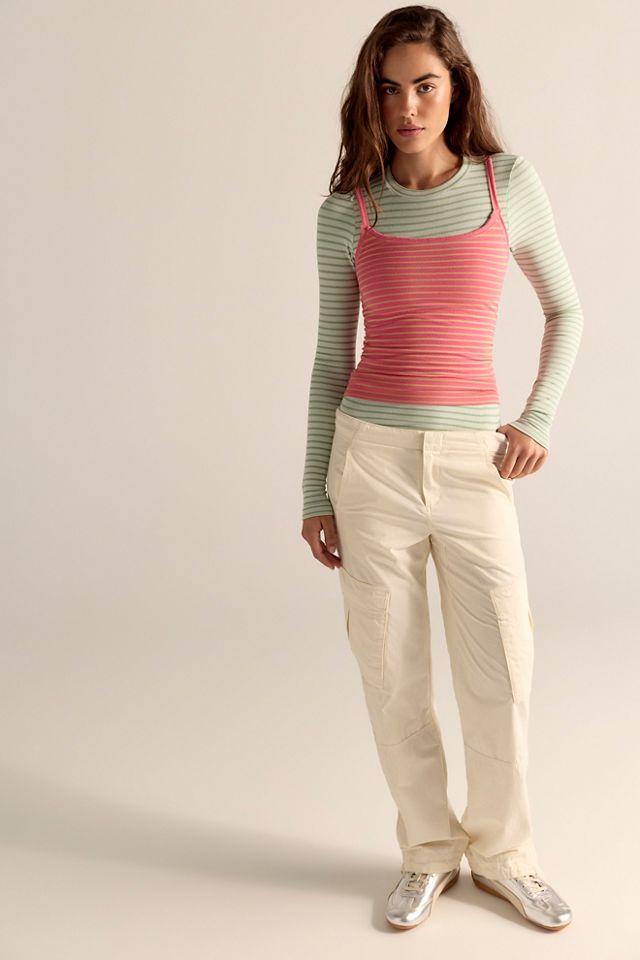 Just Enough Stripe Cami #2