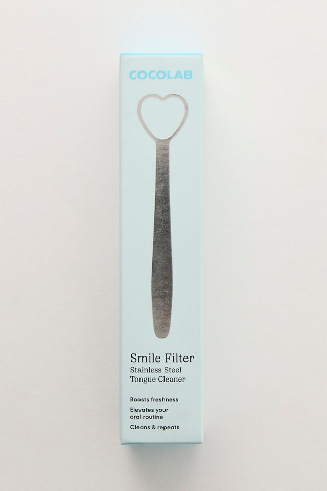 Cocolab Smile Filter Stainless Steel Tongue Cleaner #1