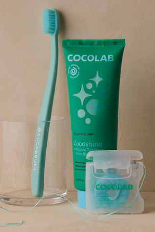 Набор для ухода за полостью рта Cocolab SmileCare System, цвет: Синий — фото 2