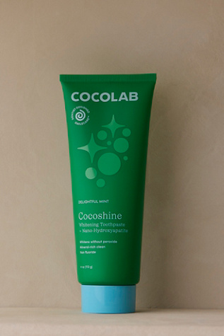 Отбеливающая зубная паста Cocolab Cocoshine, цвет: Мятный — фото 3