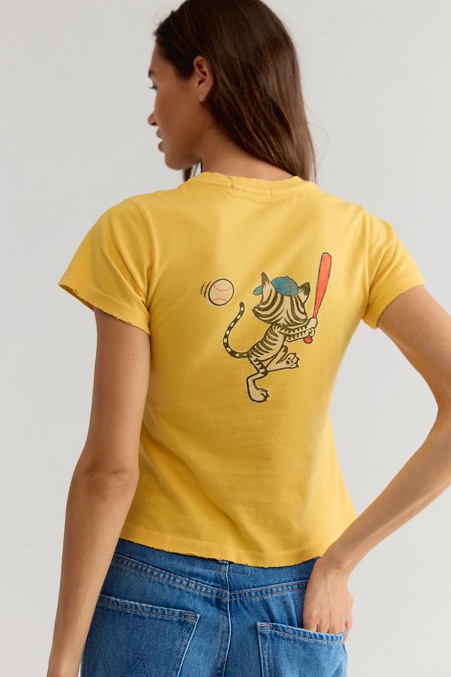 T-shirt vintage Batter Up Kitty Daydreamer #1