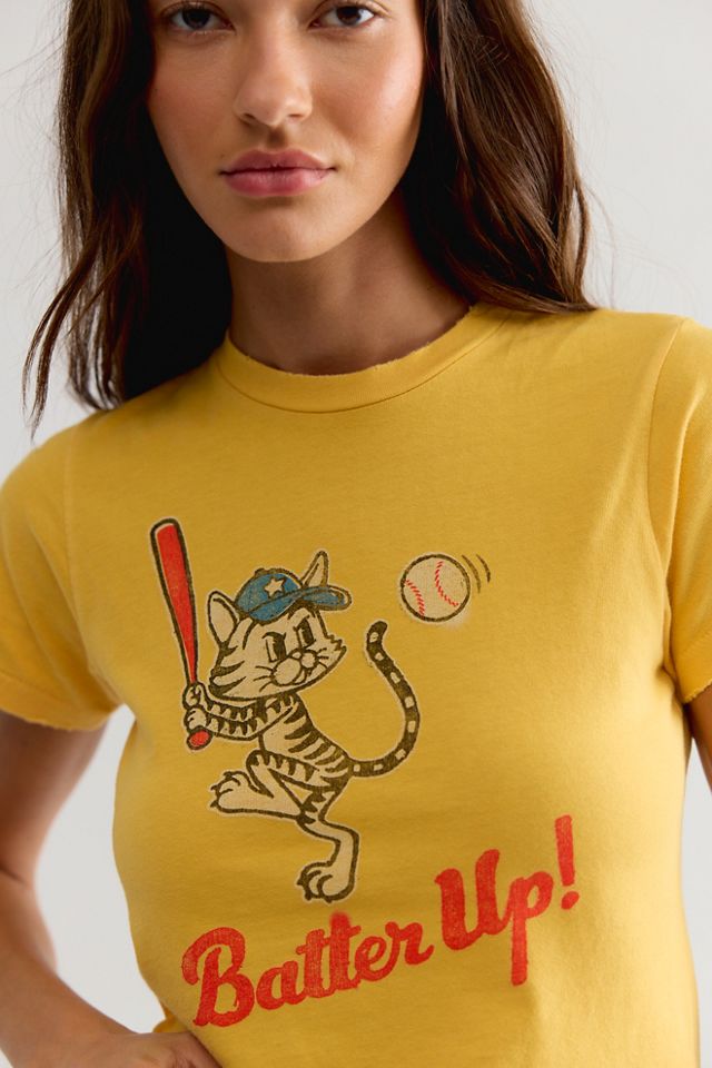 T-shirt vintage Batter Up Kitty Daydreamer #3