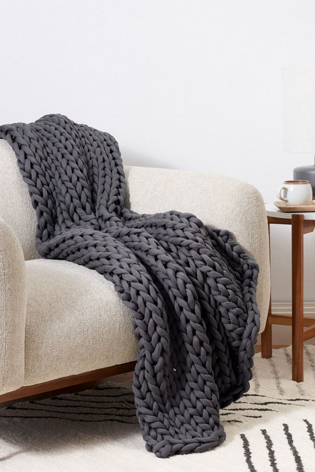 Bearaby Cotton Knitted Weighted Blanket #4