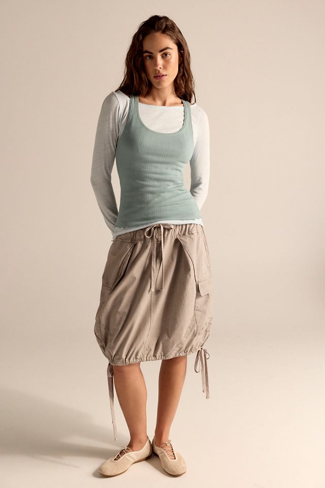 Fresh In Love Pointelle Scoop Neck Tank #2