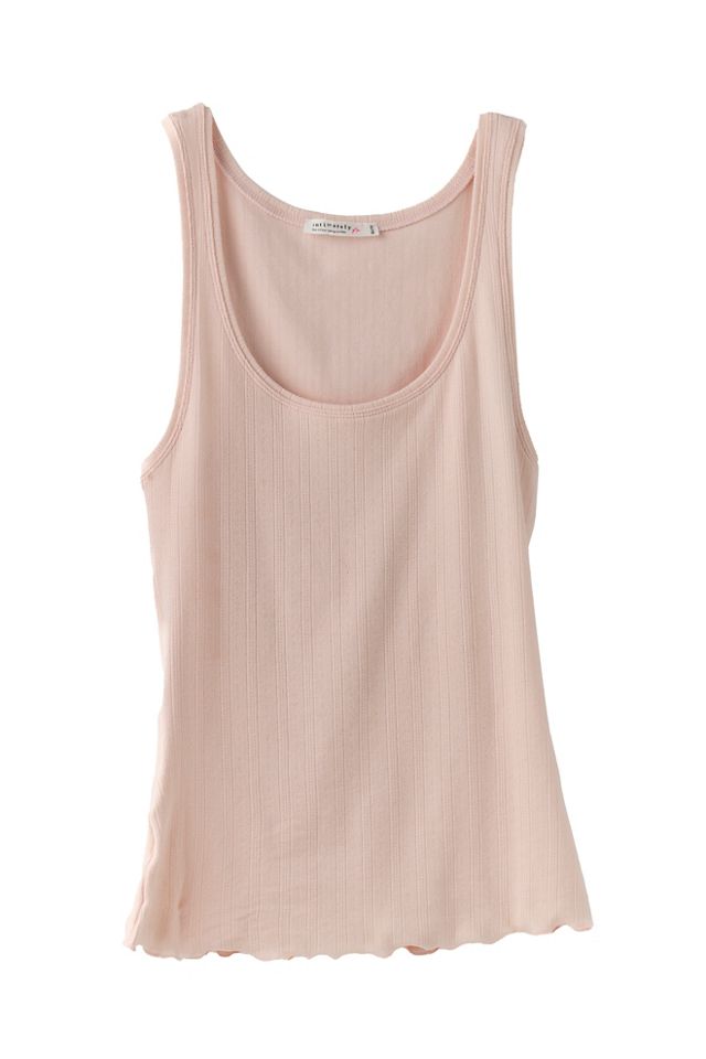 Fresh In Love Pointelle Scoop Neck Tank #5
