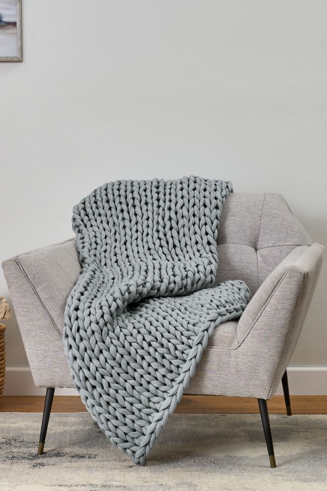Bearaby Tencel Knitted Weighted Blanket #8