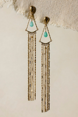 Женские серьги Free People Cassis Dangle, цвет: Золотой — фото 2