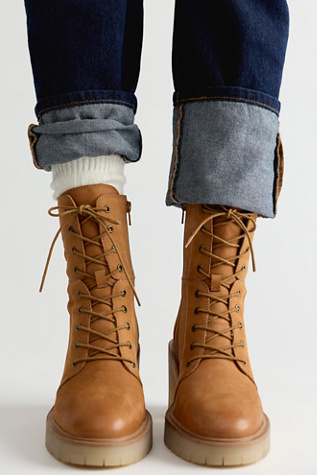 James Lace-Up Boots by Free People