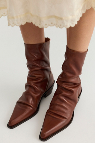 Evyn Ruched Boots